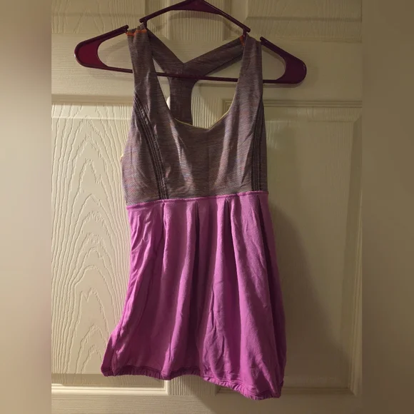 Women's Lululemon Pink and Purple Tanktop - Picture 6 of 6